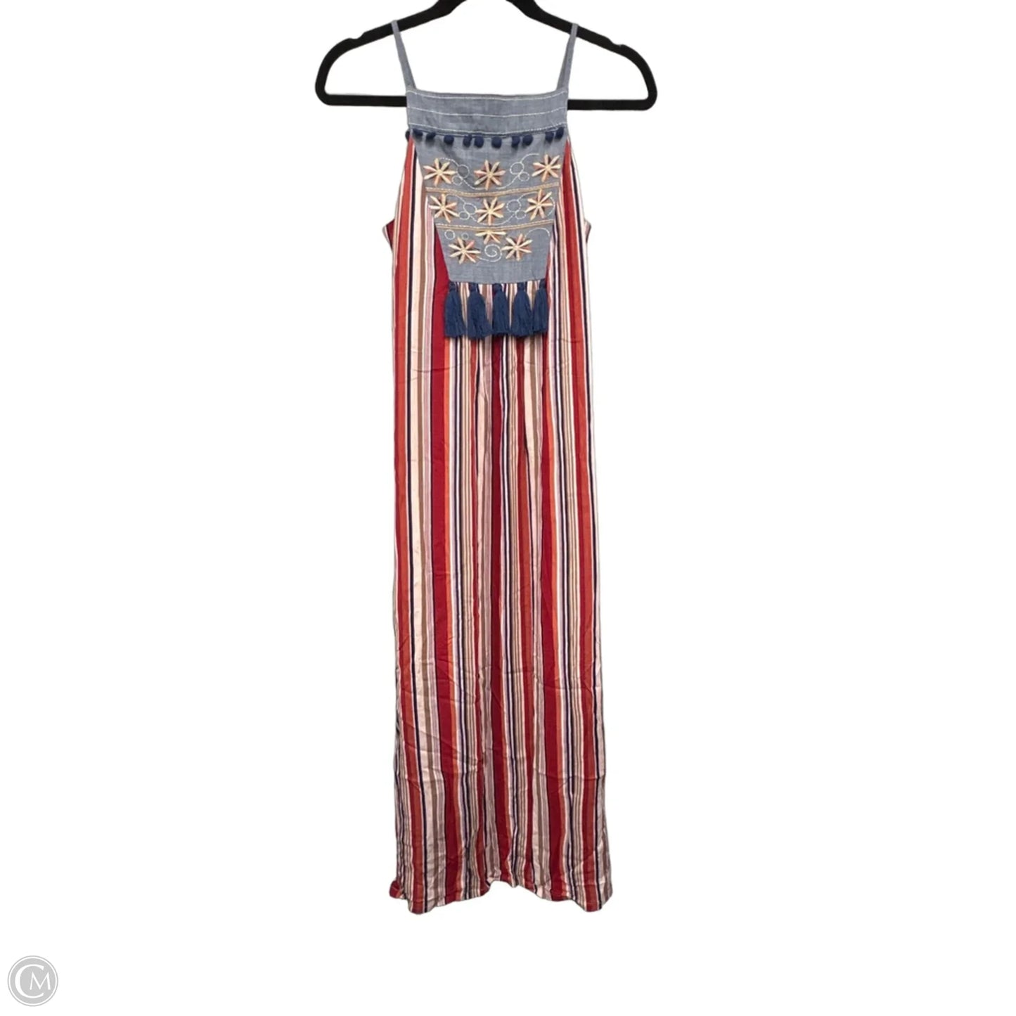 Dress Casual Maxi By Thml In Striped Pattern, Size: Xs
