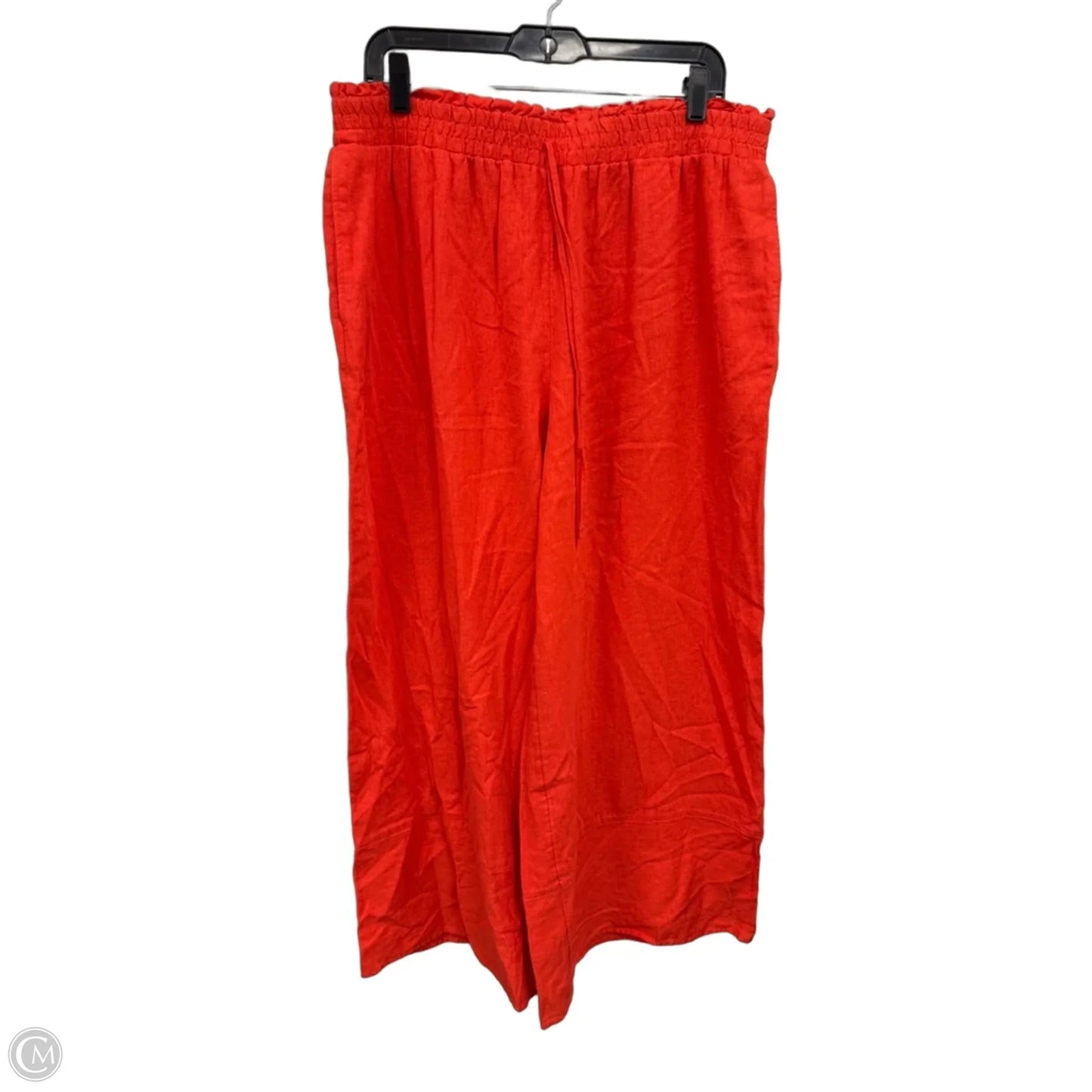 Pants Wide Leg By Lc Lauren Conrad In Orange, Size: Xl