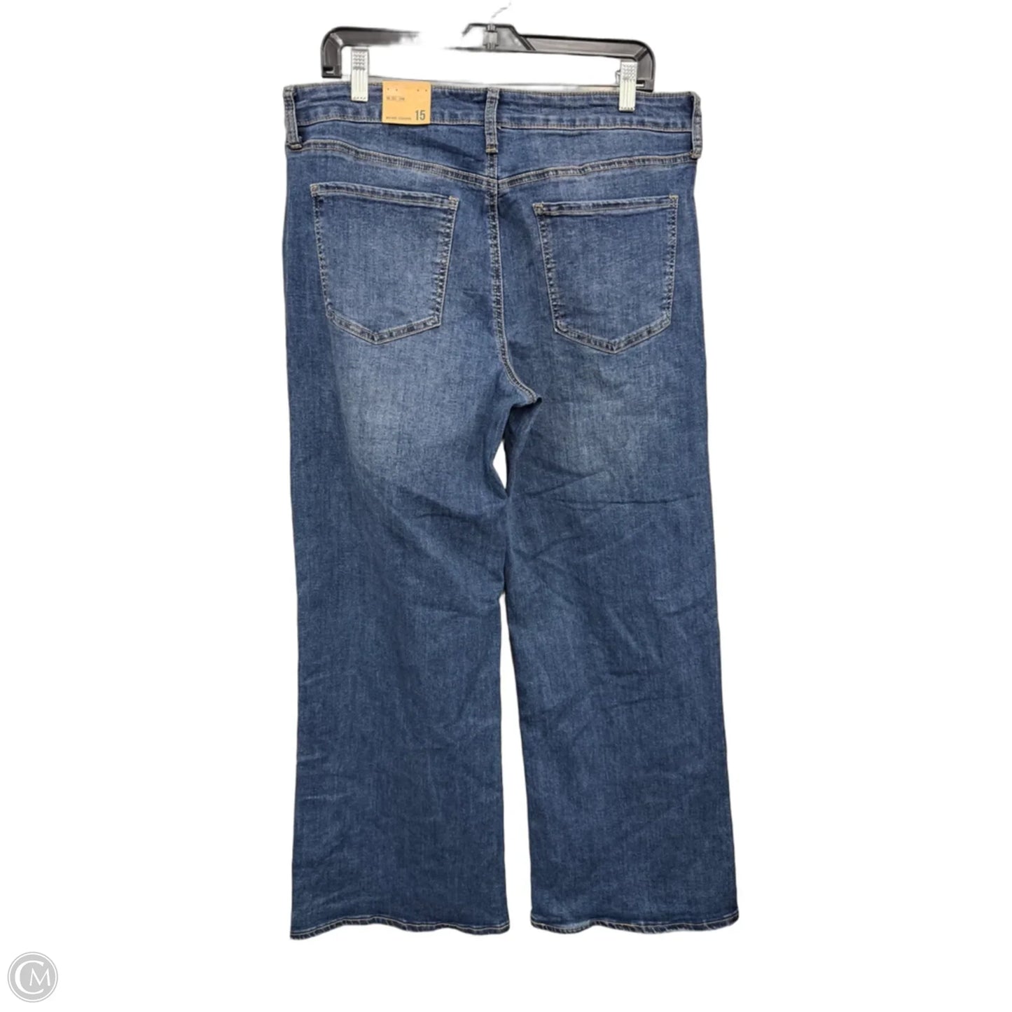 Jeans Wide Leg By Clothes Mentor In Blue, Size: 14