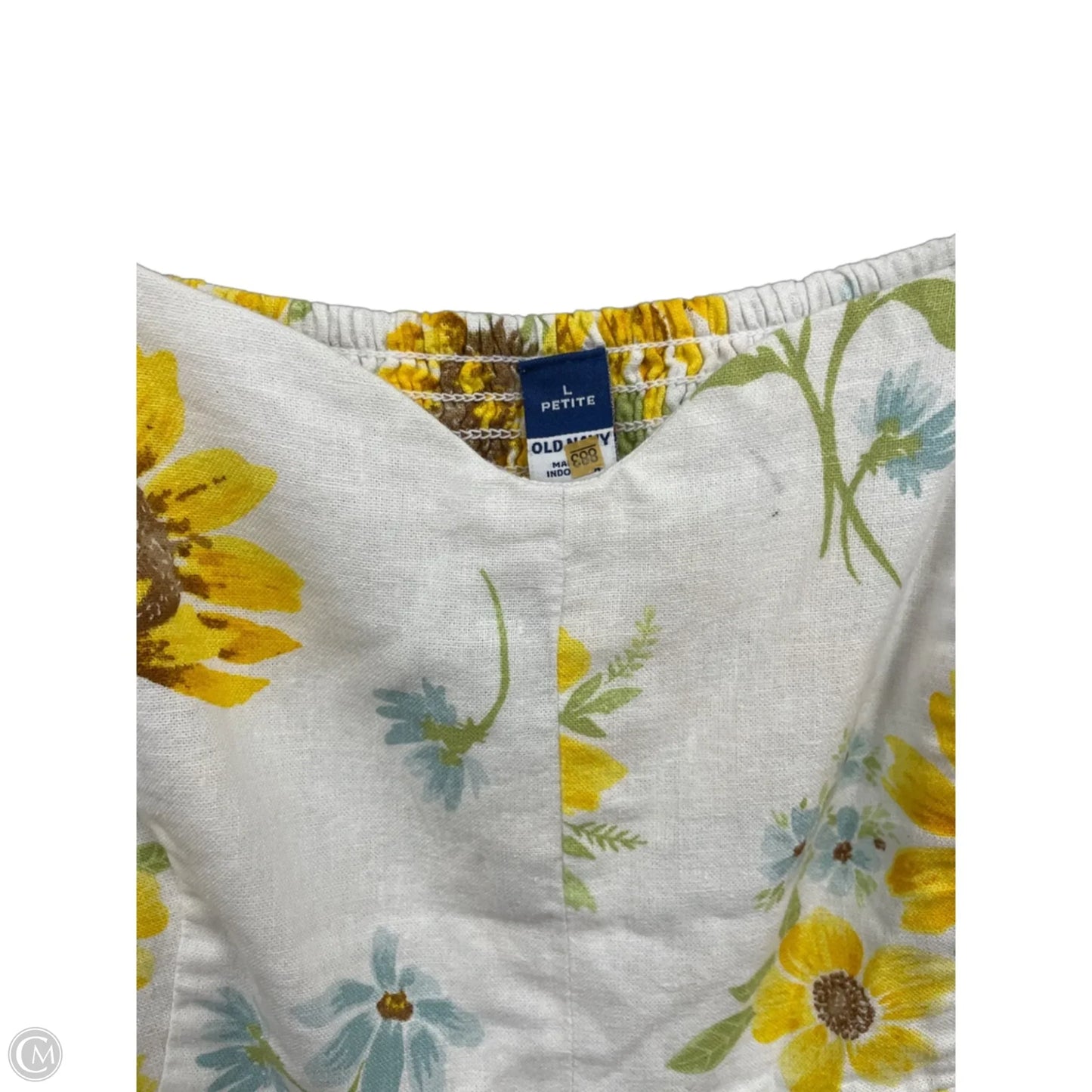 Dress Casual Midi By Old Navy In Floral Print, Size: Lp