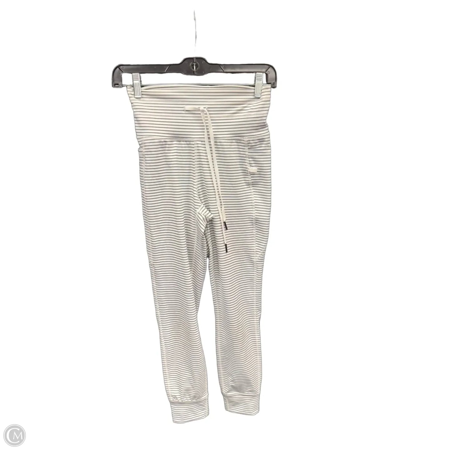 Athletic Leggings By Halara In Striped Pattern, Size: S