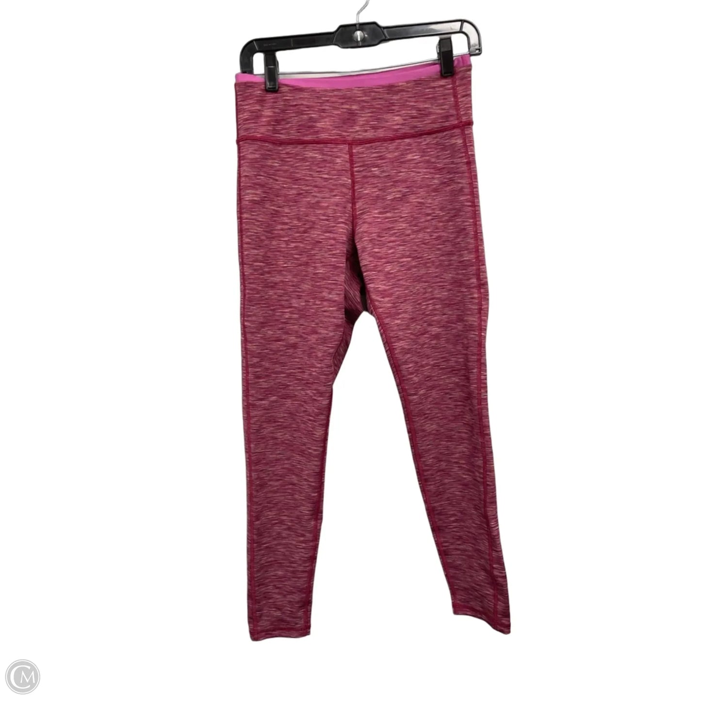 Athletic Leggings By Tek Gear In Pink, Size: L