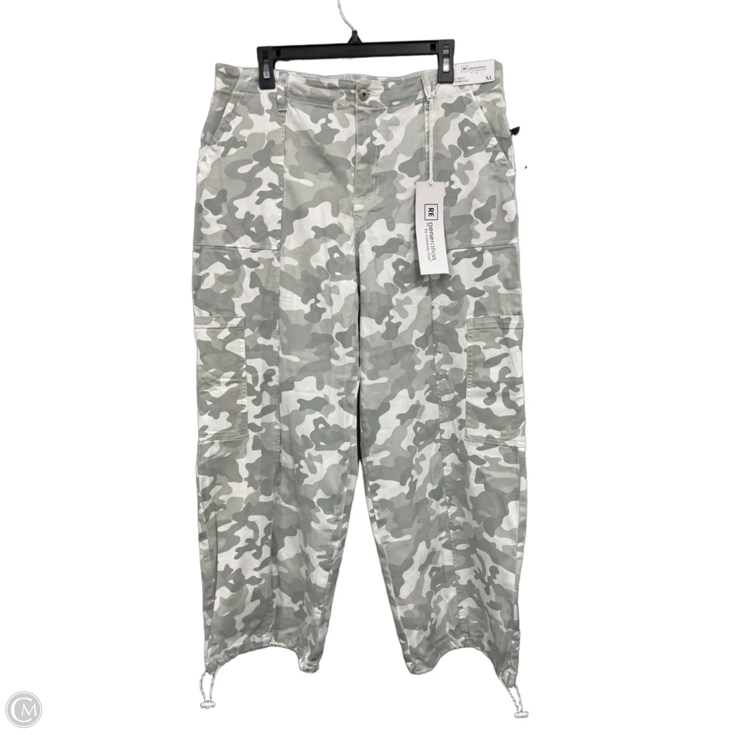 Pants Cargo & Utility By Celebrity Pink In Camouflage Print, Size: Xl