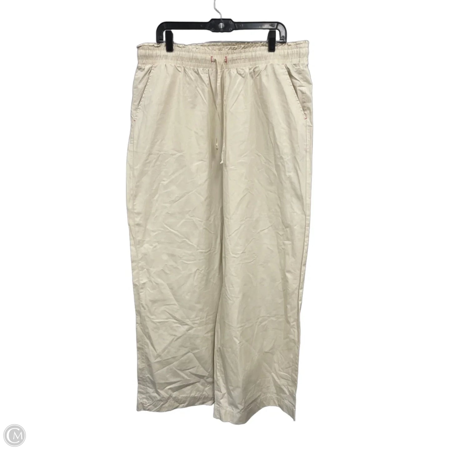Pants Wide Leg By Kensie In Tan, Size: Xl