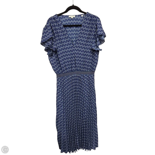 Dress Casual Maxi By Max Studio In Blue & Orange, Size: Xl
