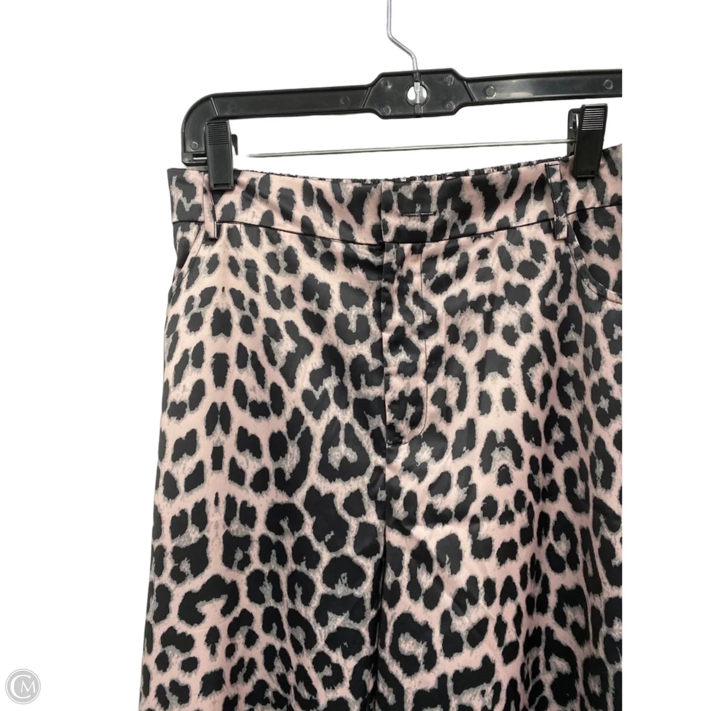 Pants Wide Leg By Clothes Mentor In Animal Print, Size: L