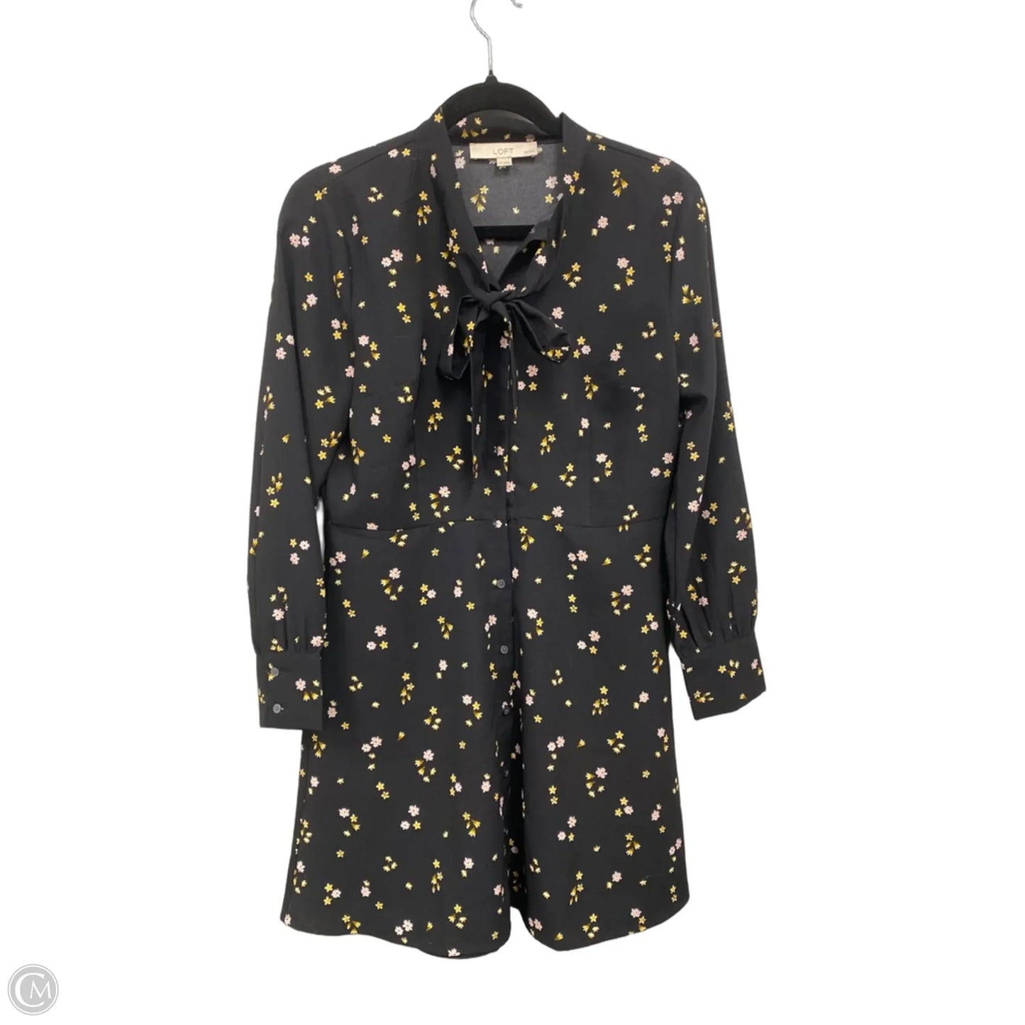 Dress Casual Short By Loft In Floral Print, Size: 4p