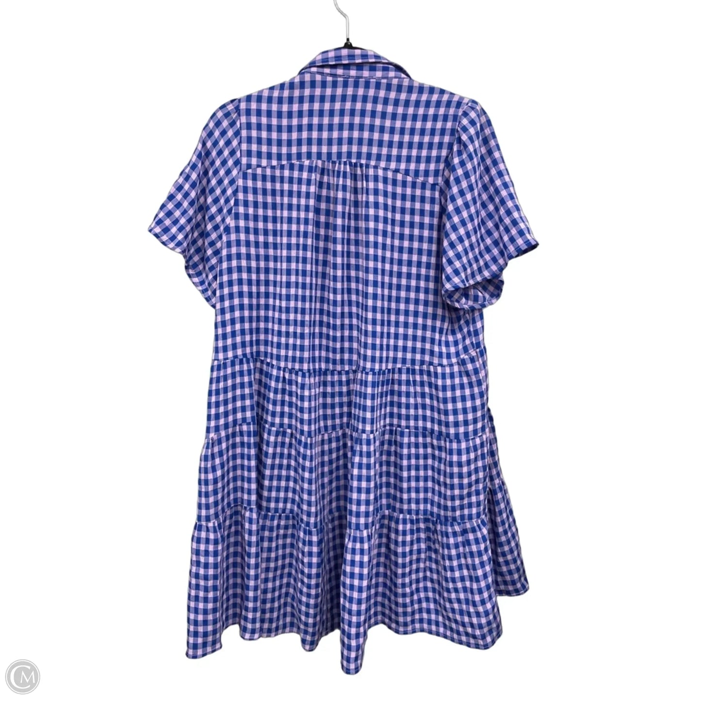Dress Casual Short By Umgee In Checkered Pattern, Size: Xl
