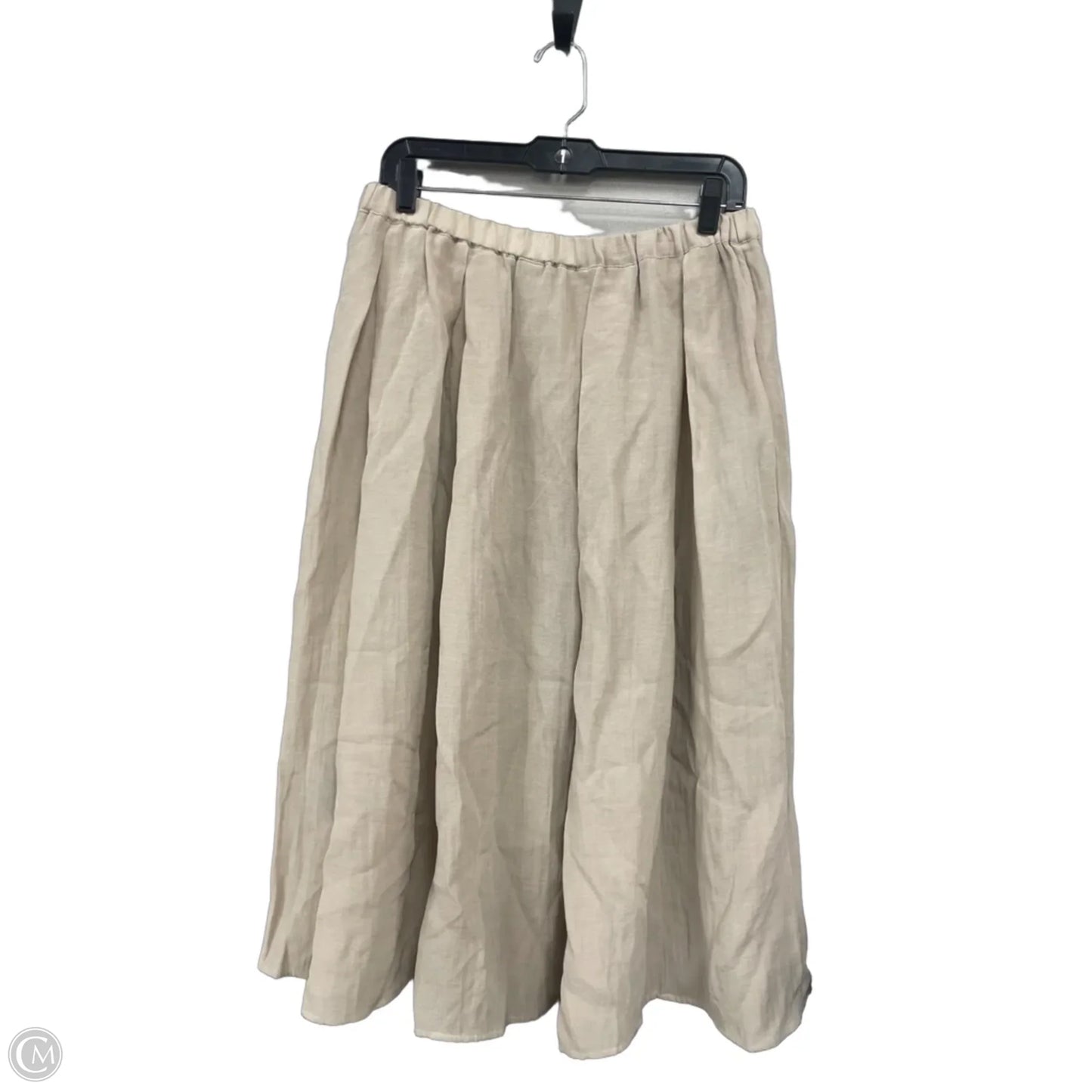Skirt Maxi By H&m In Tan, Size: M