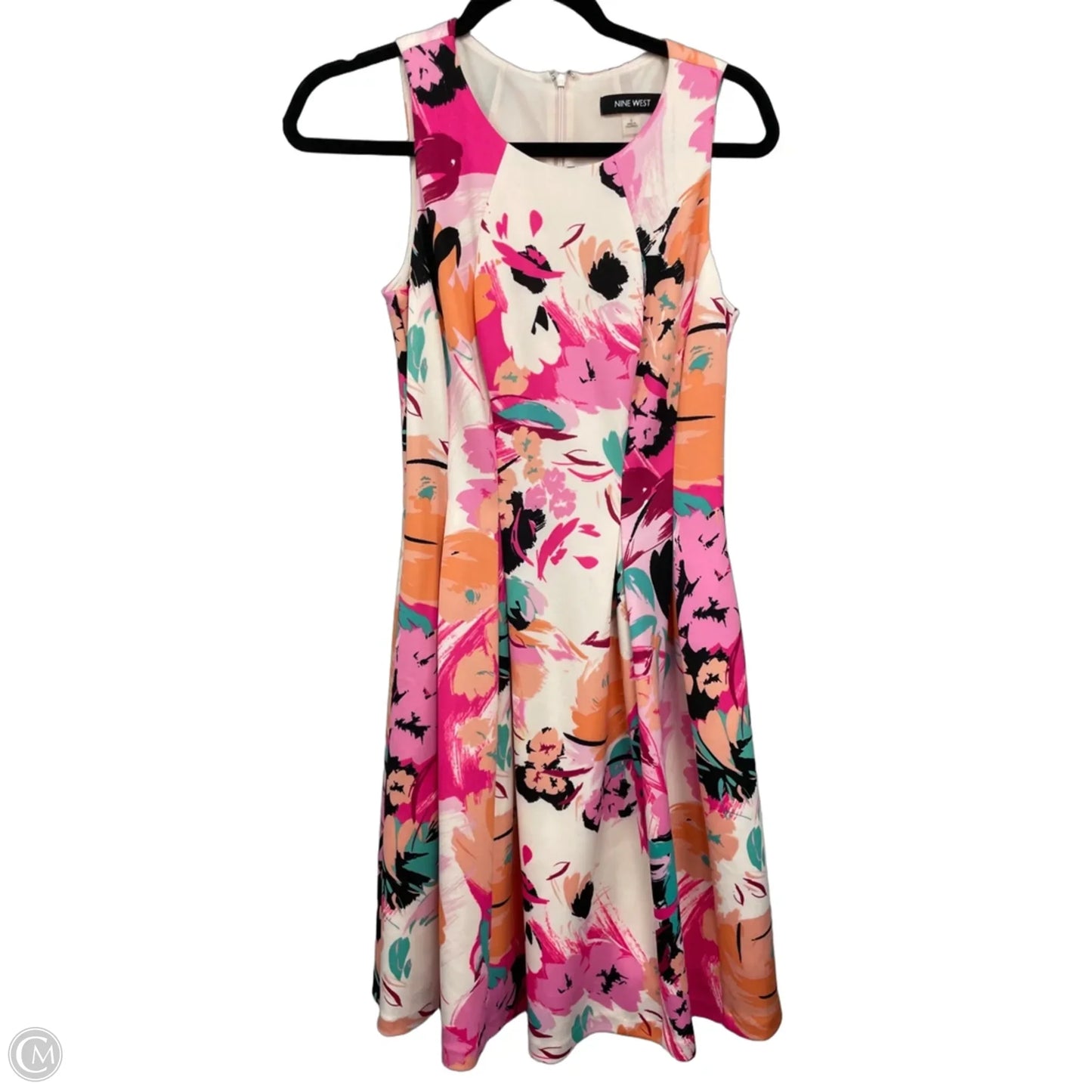 Dress Casual Short By Nine West In Floral Print, Size: 4