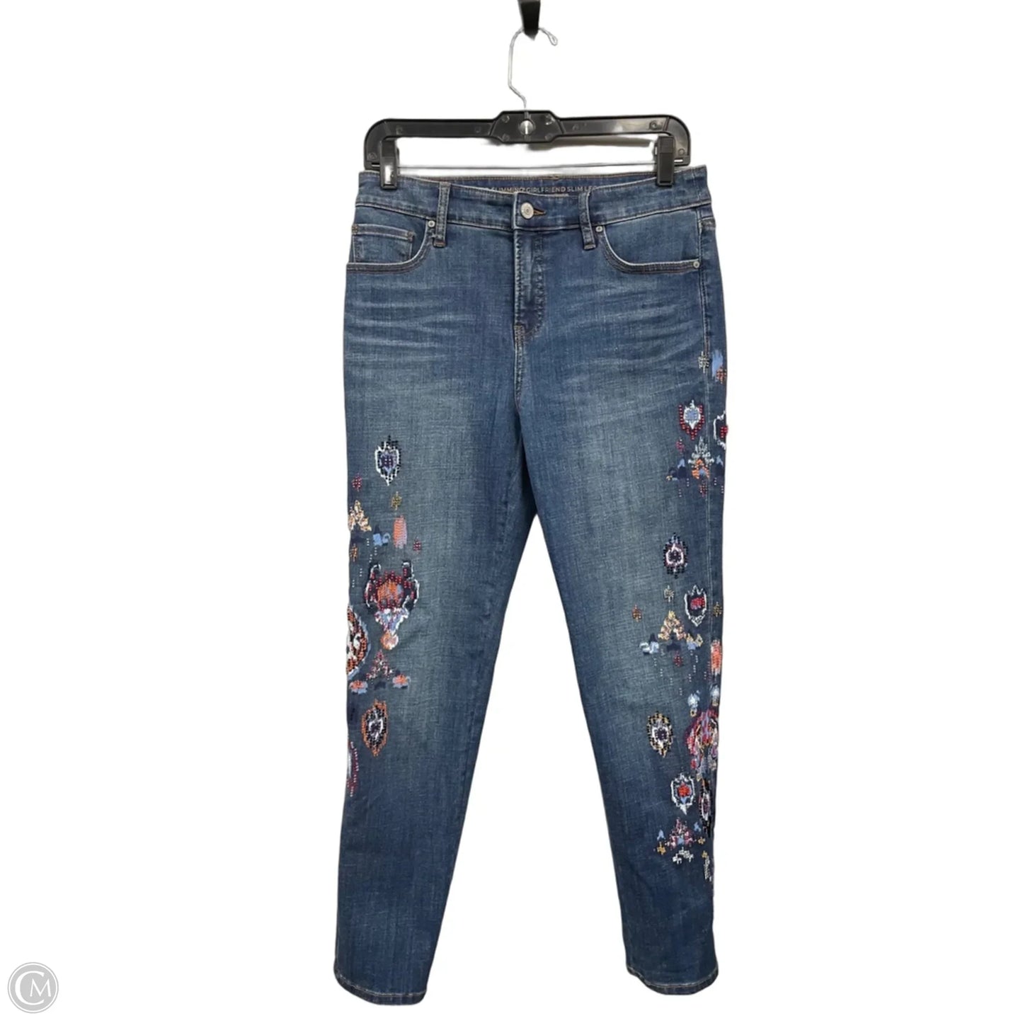 Jeans Skinny By Chicos In Blue, Size: 4