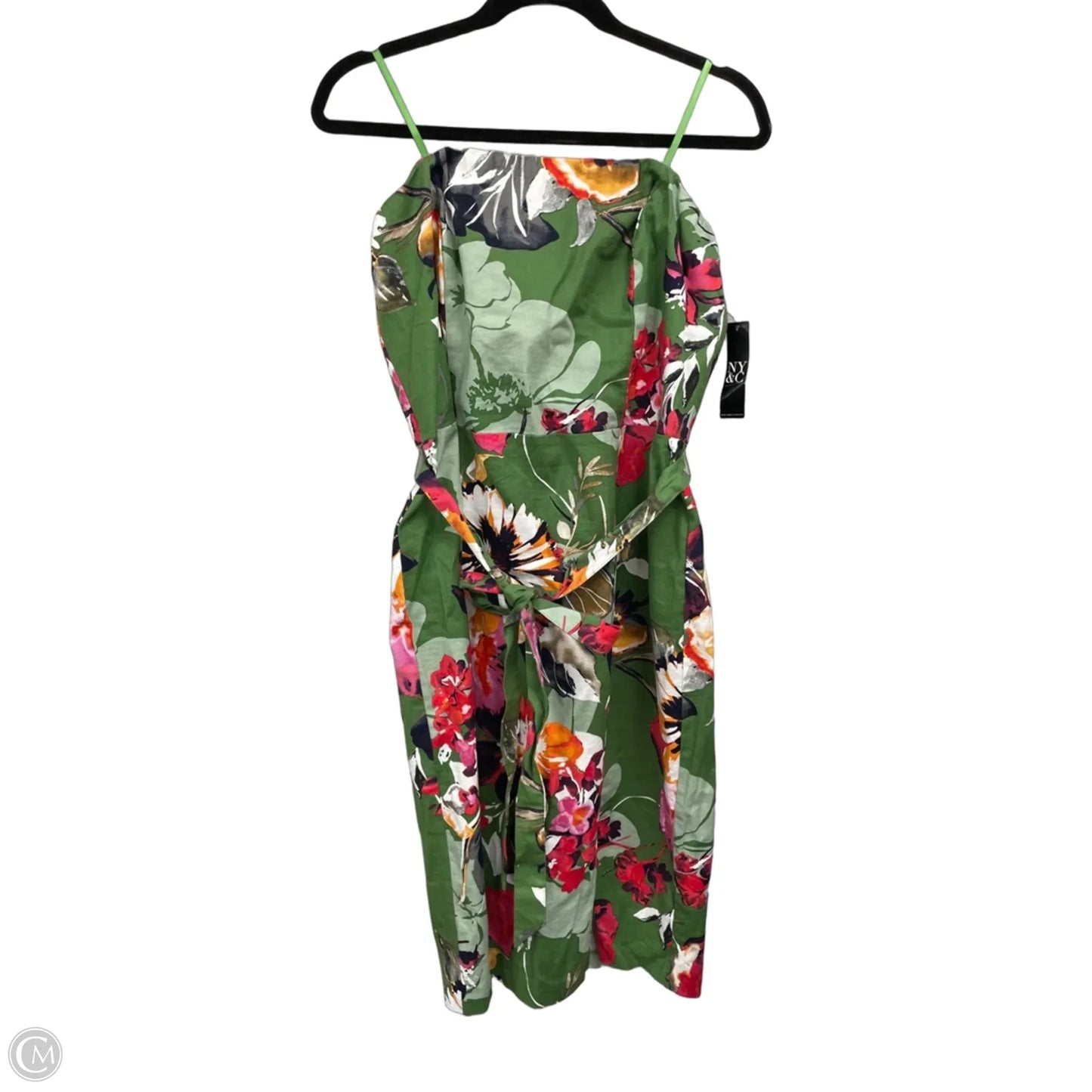 Dress Casual Short By New York And Co In Floral Print, Size: 16