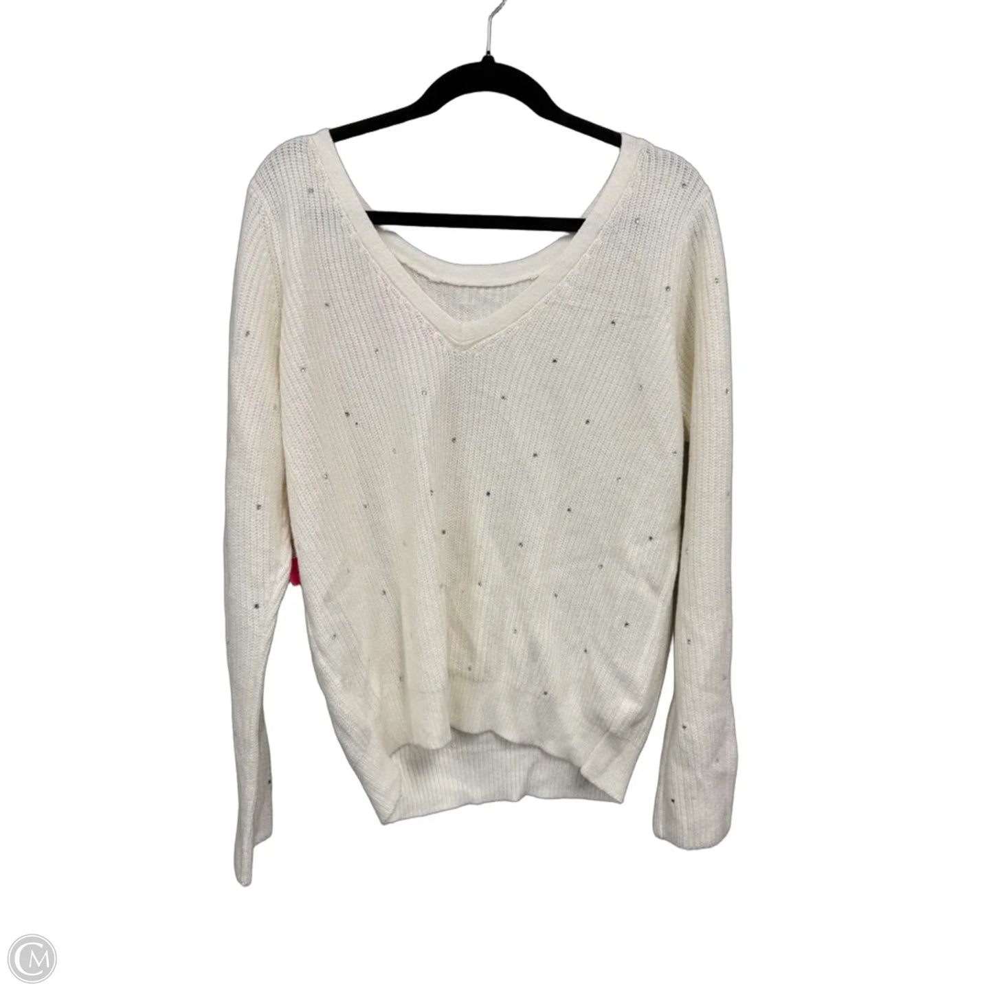 Sweater Designer By Lilly Pulitzer In Cream, Size: Xl
