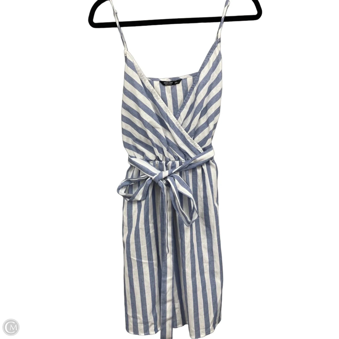 Dress Casual Short By Shein In Striped Pattern, Size: Xl