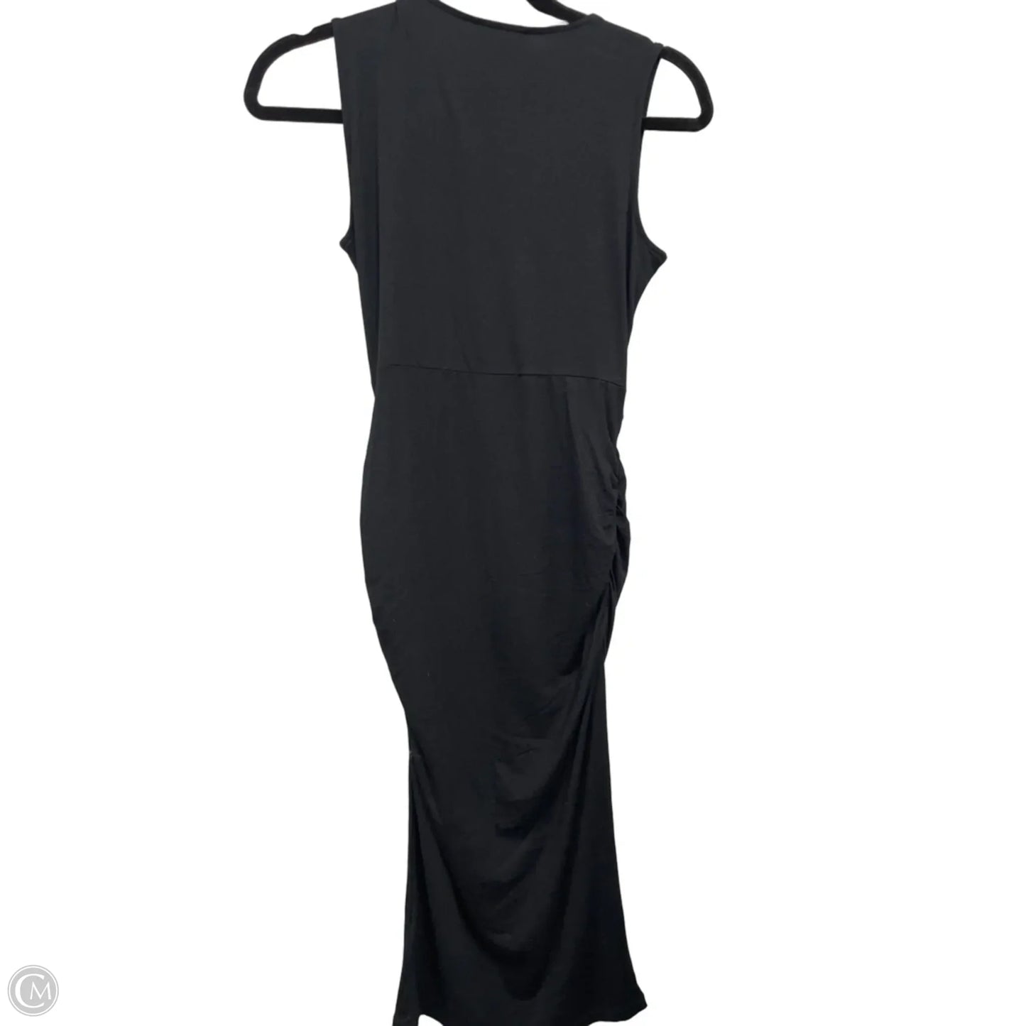 Dress Casual Midi By Clothes Mentor In Black, Size: Xs