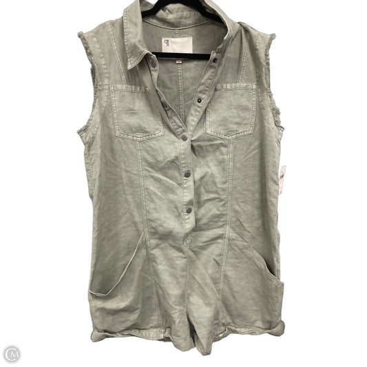 Romper By Pilcro In Green, Size: L