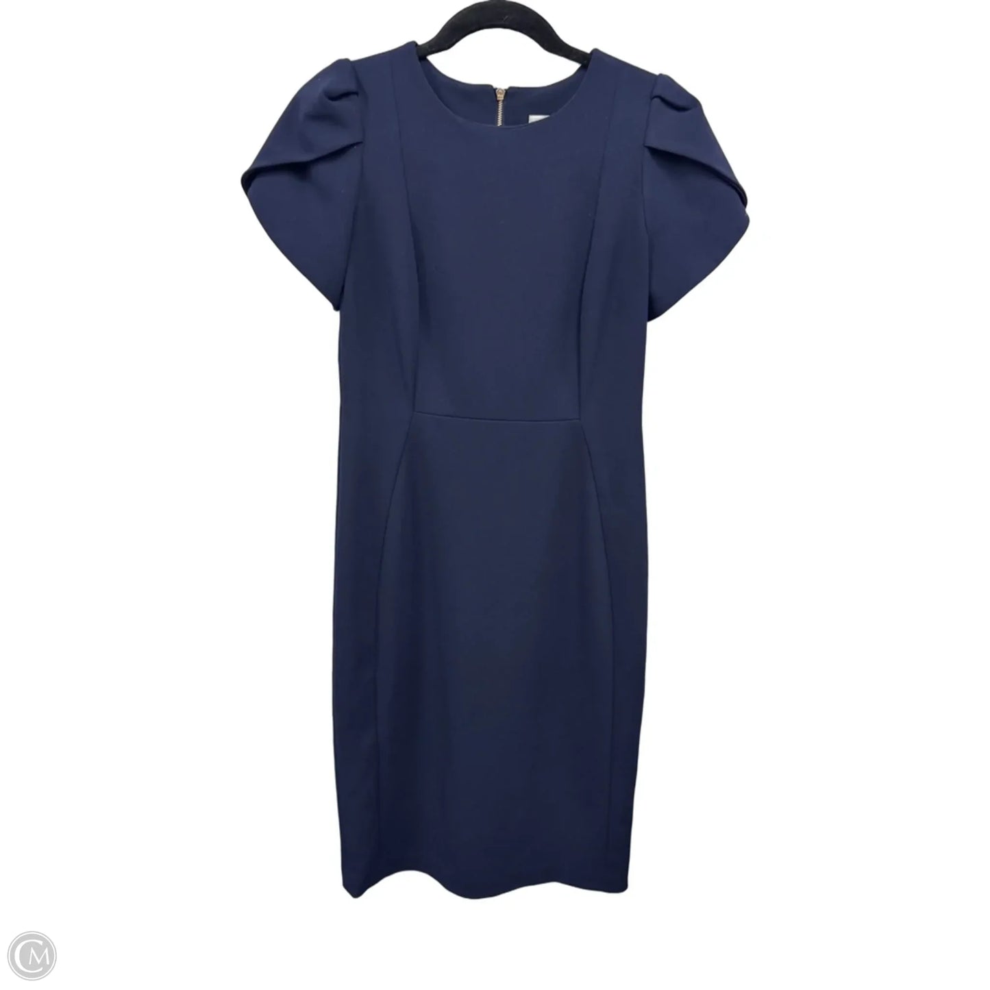 Dress Casual Short By Calvin Klein In Navy, Size: 6