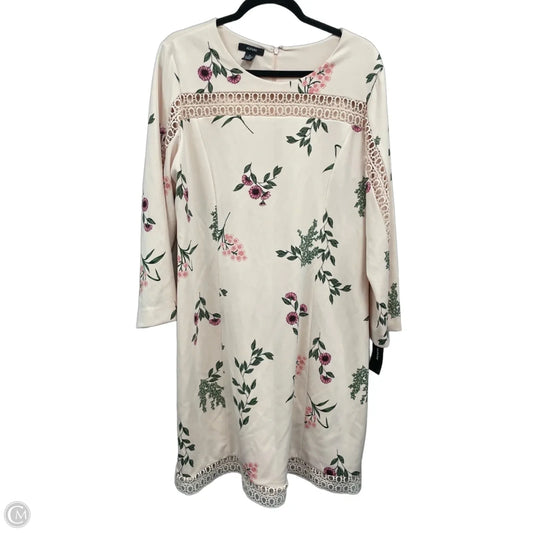 Dress Casual Short By Alfani In Floral Print, Size: 16