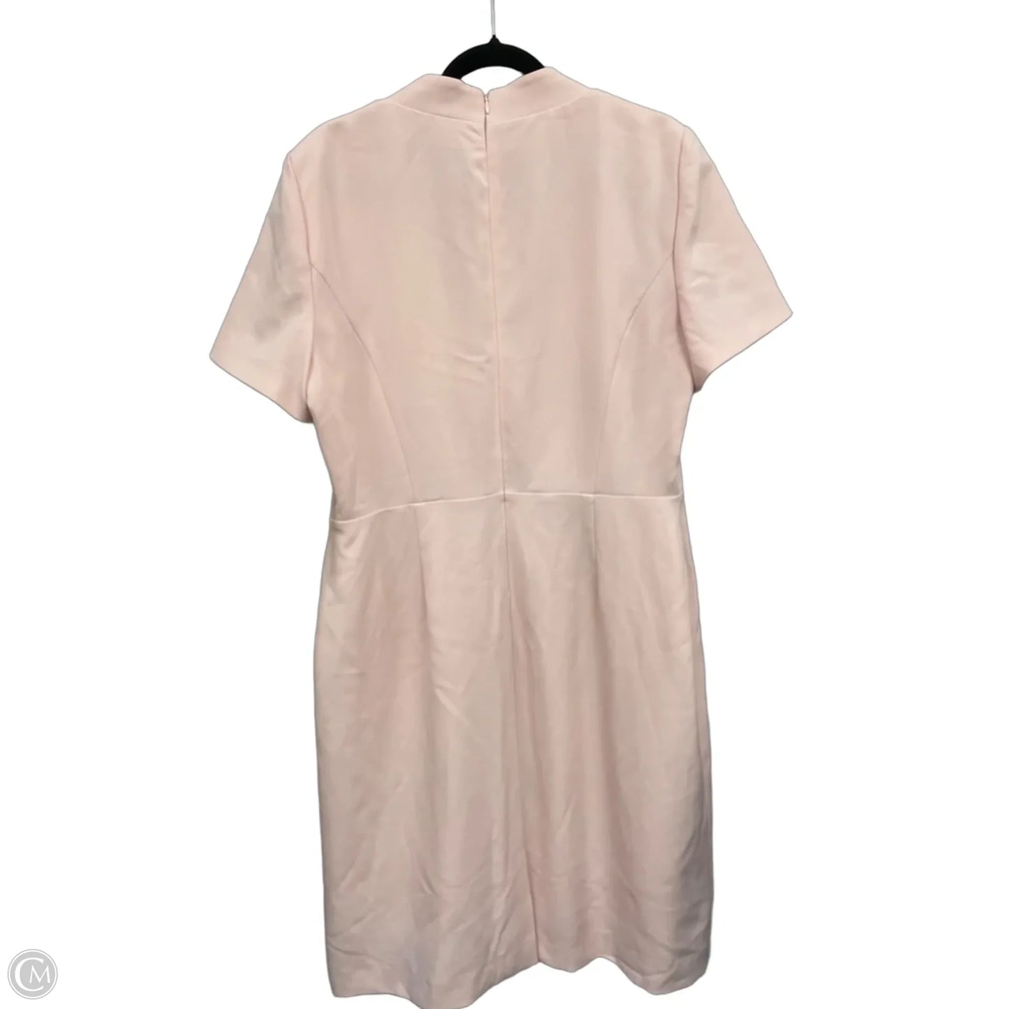 Dress Casual Midi By Clothes Mentor In Peach, Size: 16