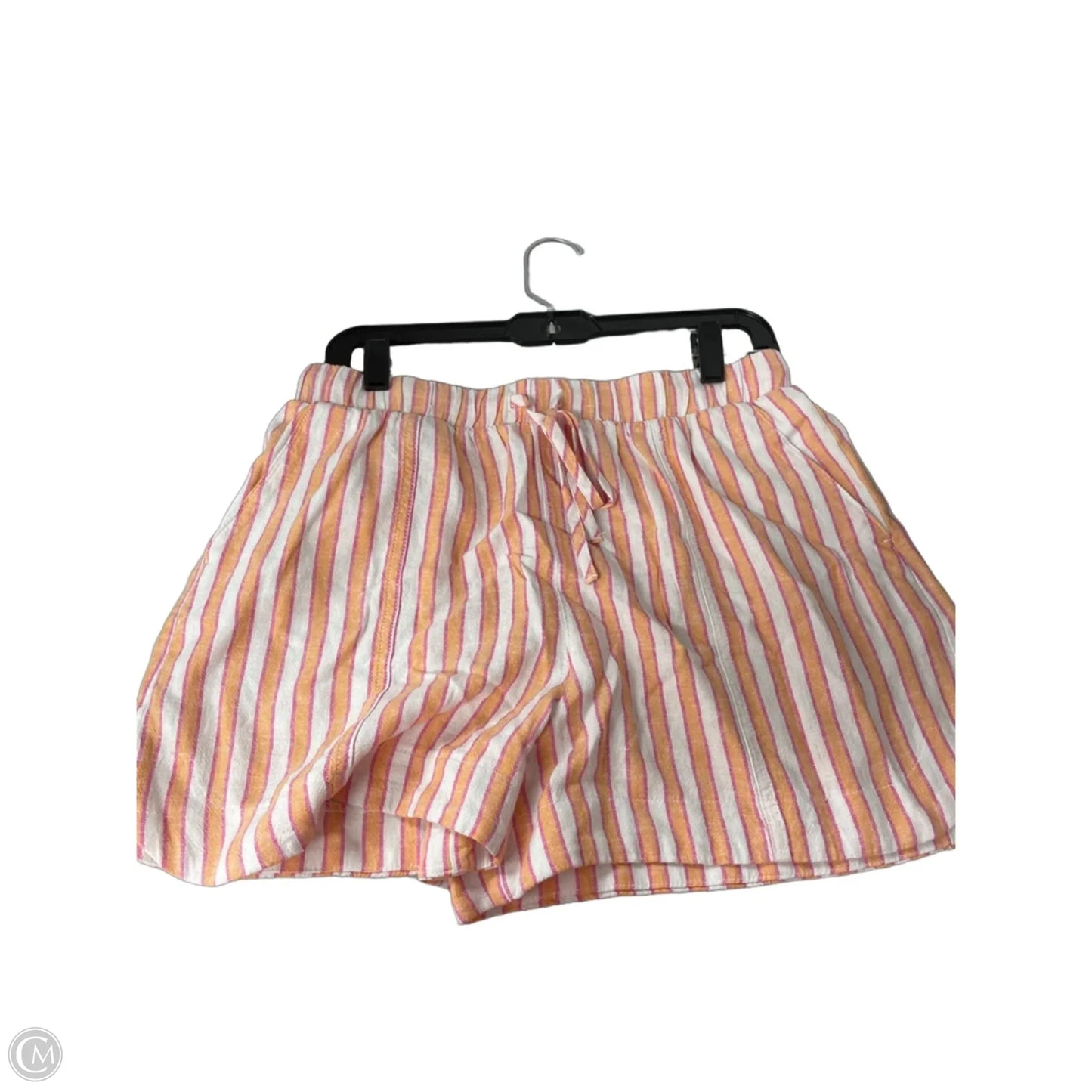 Shorts Set By Universal Thread In Striped Pattern, Size: M