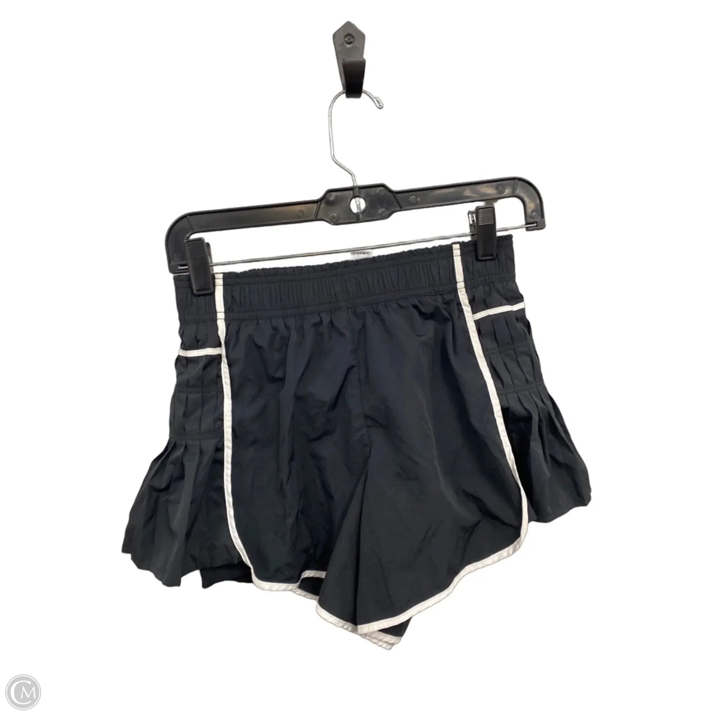 Athletic Shorts By Yogalicious In Black & White, Size: Xs