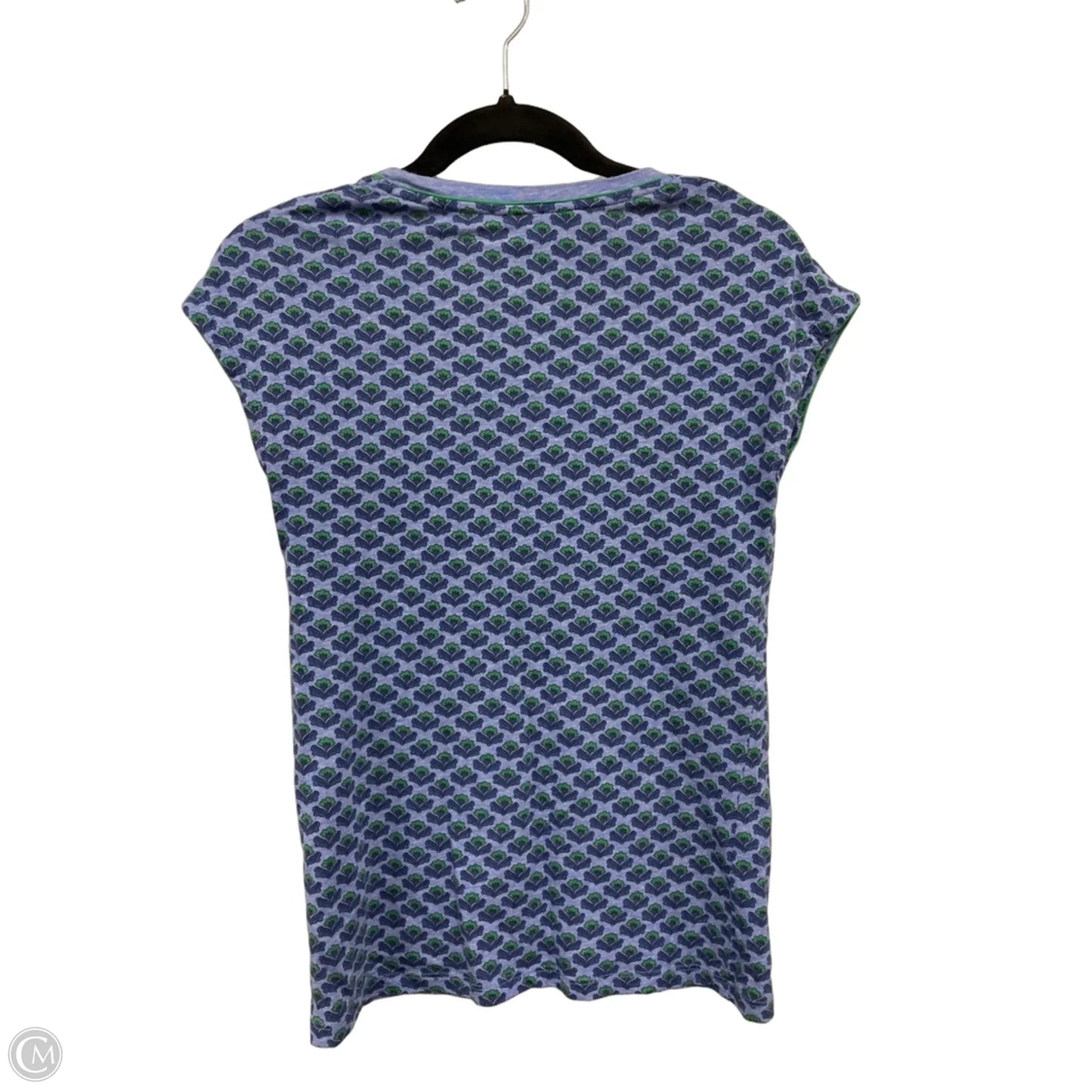 Top Sleeveless By Boden In Blue & Green, Size: 4