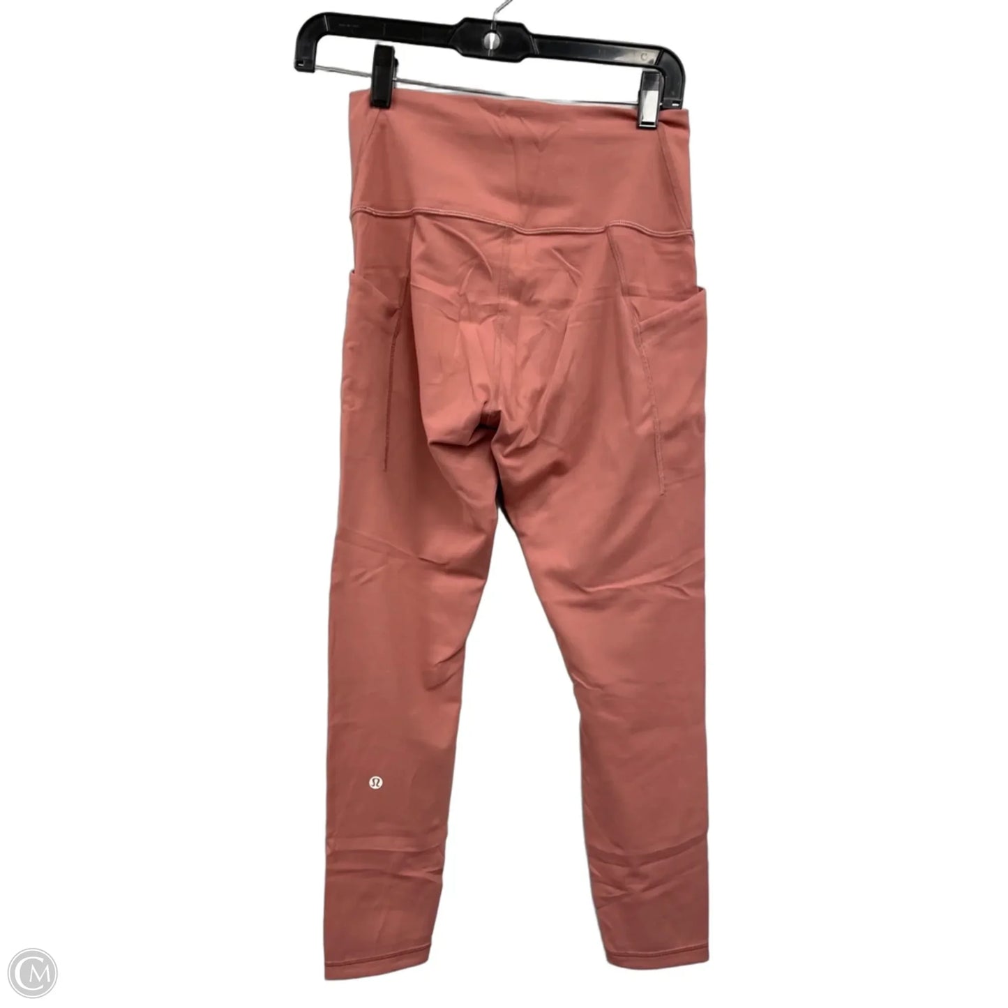 Athletic Leggings By Lululemon In Peach, Size: 8