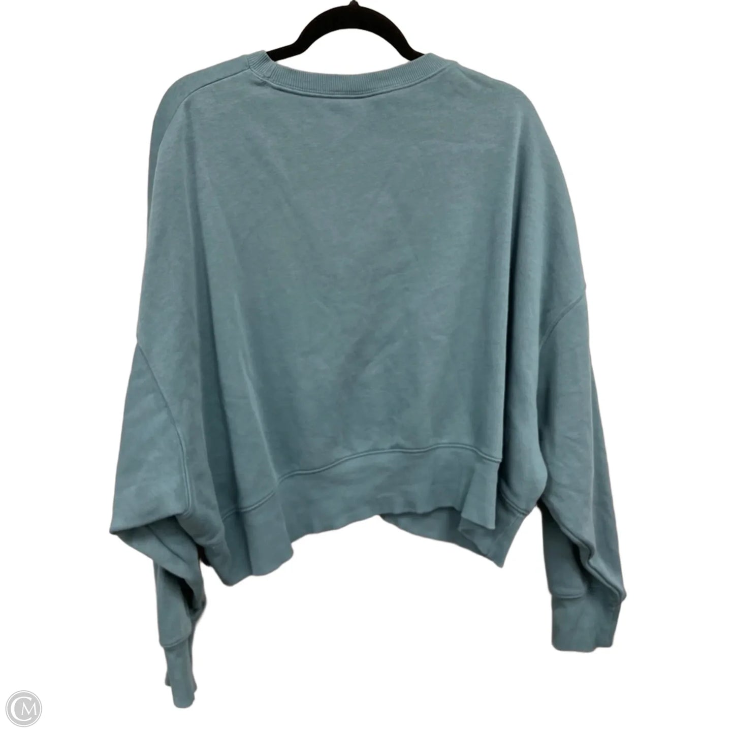 Sweatshirt Crewneck By Nike Apparel In Blue, Size: M