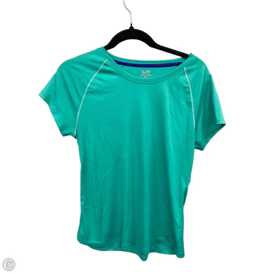 Athletic Top Short Sleeve By Champion In Green, Size: Xl