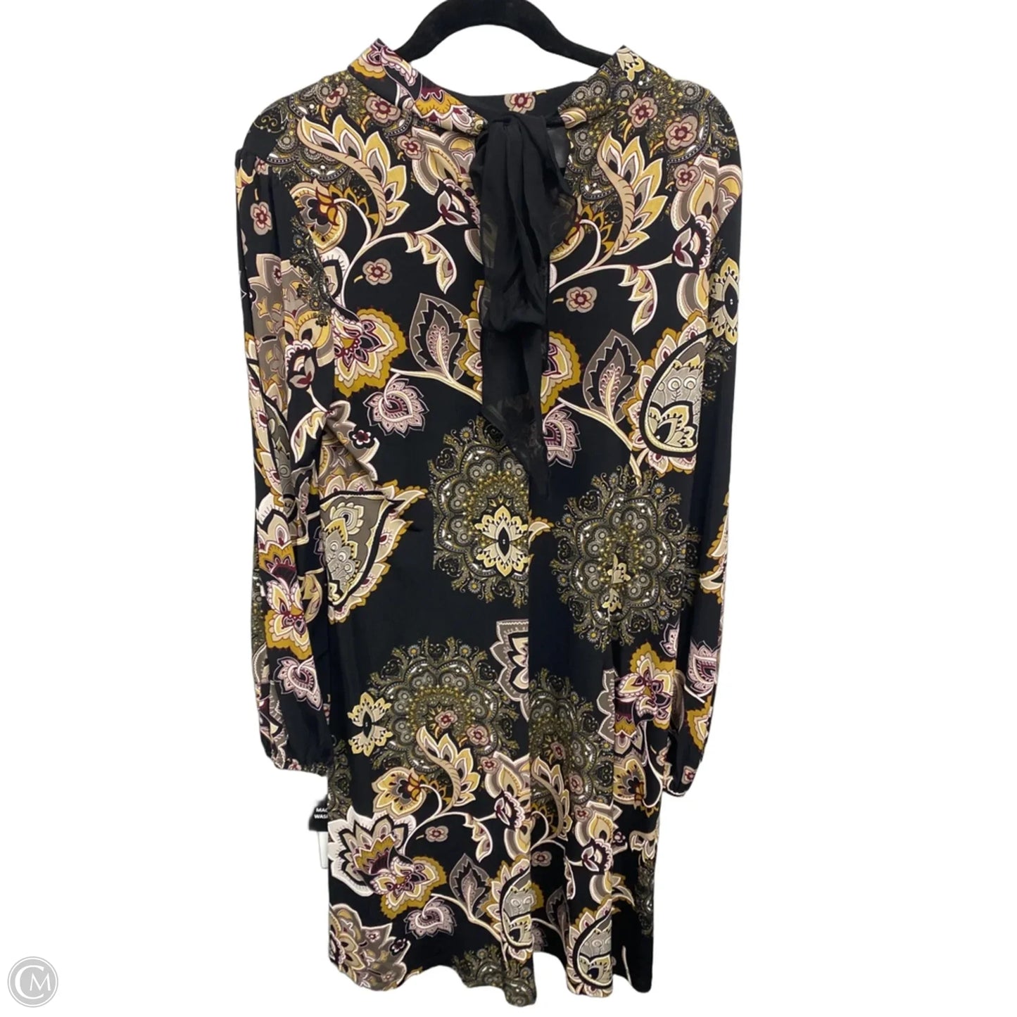 Dress Casual Short By Robbie Bee In Floral Print, Size: L