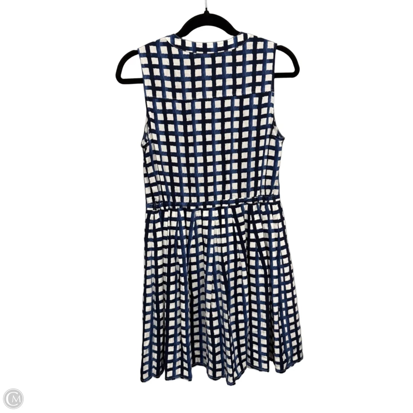 Dress Casual Short By Crown And Ivy In Blue & White, Size: 6