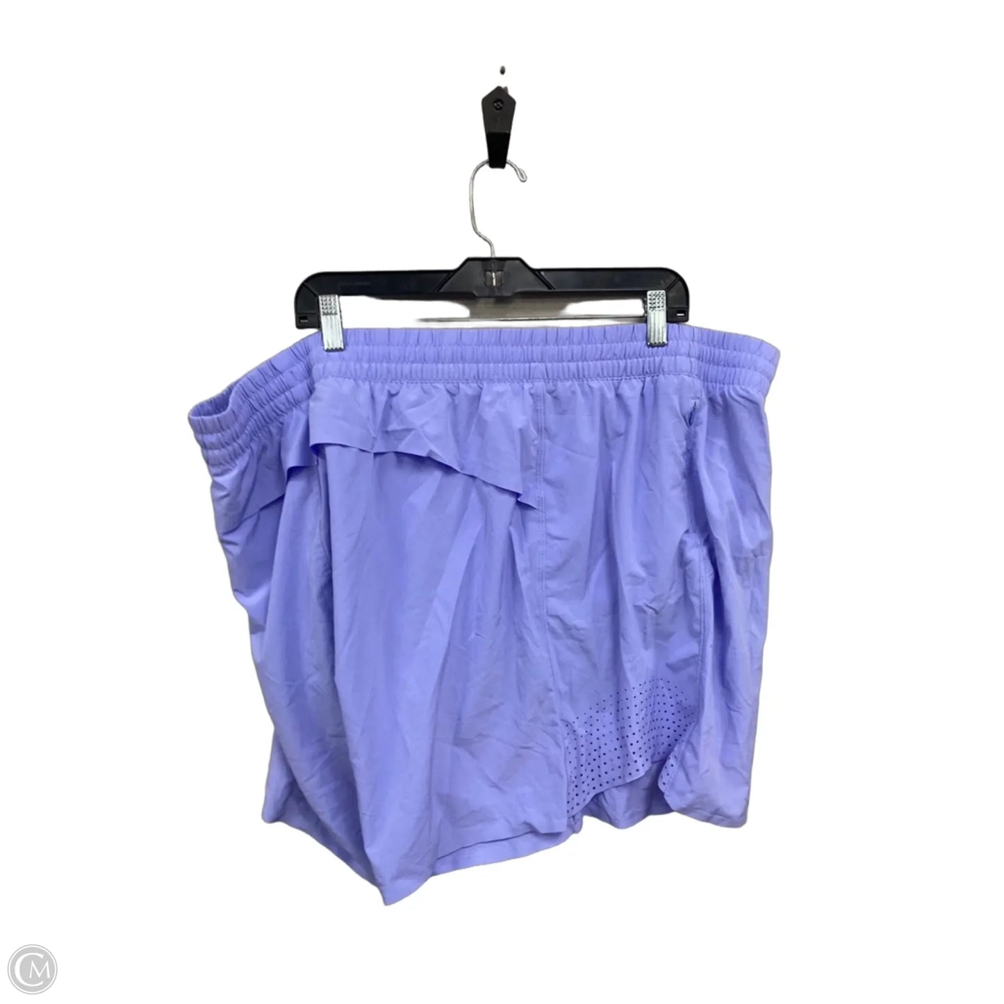 Athletic Shorts By Athleta In Purple, Size: 3x