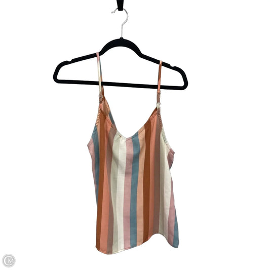 Top Sleeveless By Clothes Mentor In Striped Pattern, Size: L