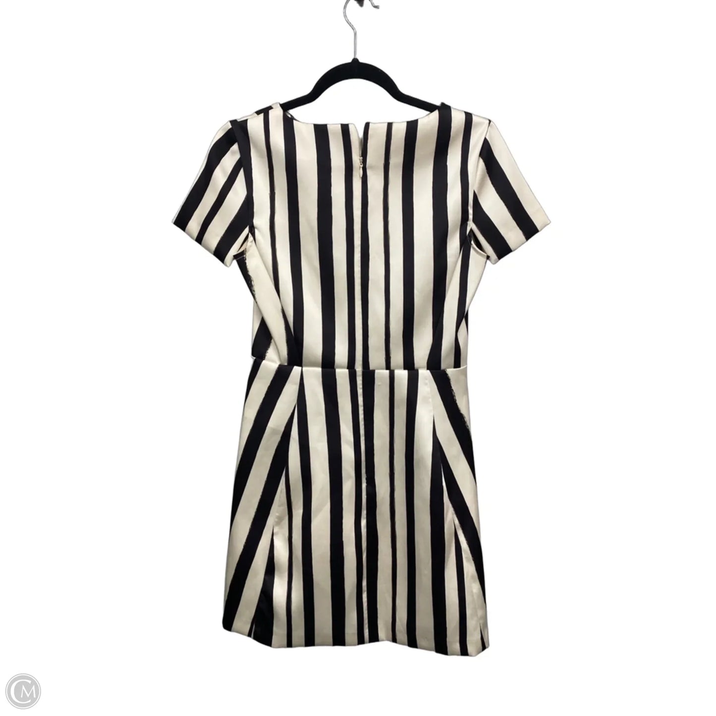 Dress Casual Short By Topshop In Striped Pattern, Size: 6