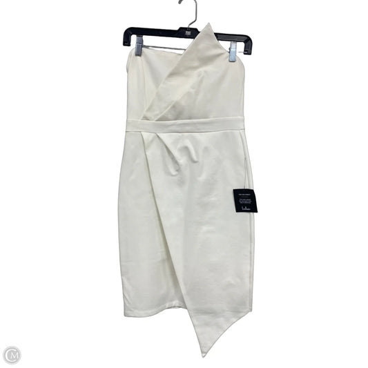 Dress Casual Short By Lulus In Cream, Size: M