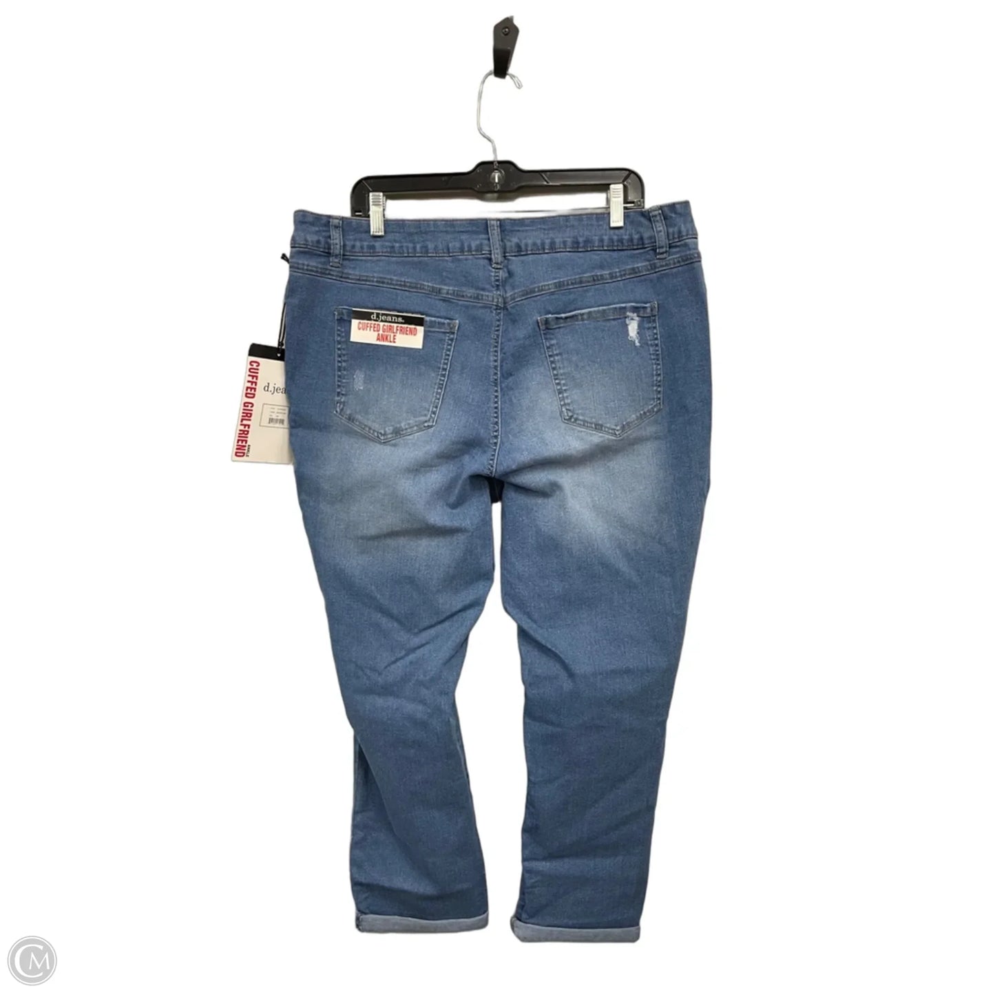 Jeans Skinny By D Jeans In Blue, Size: 20