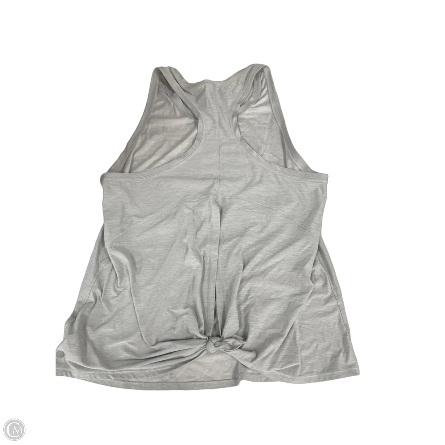 Athletic Tank Top By Yogalicious In Grey, Size: Xl