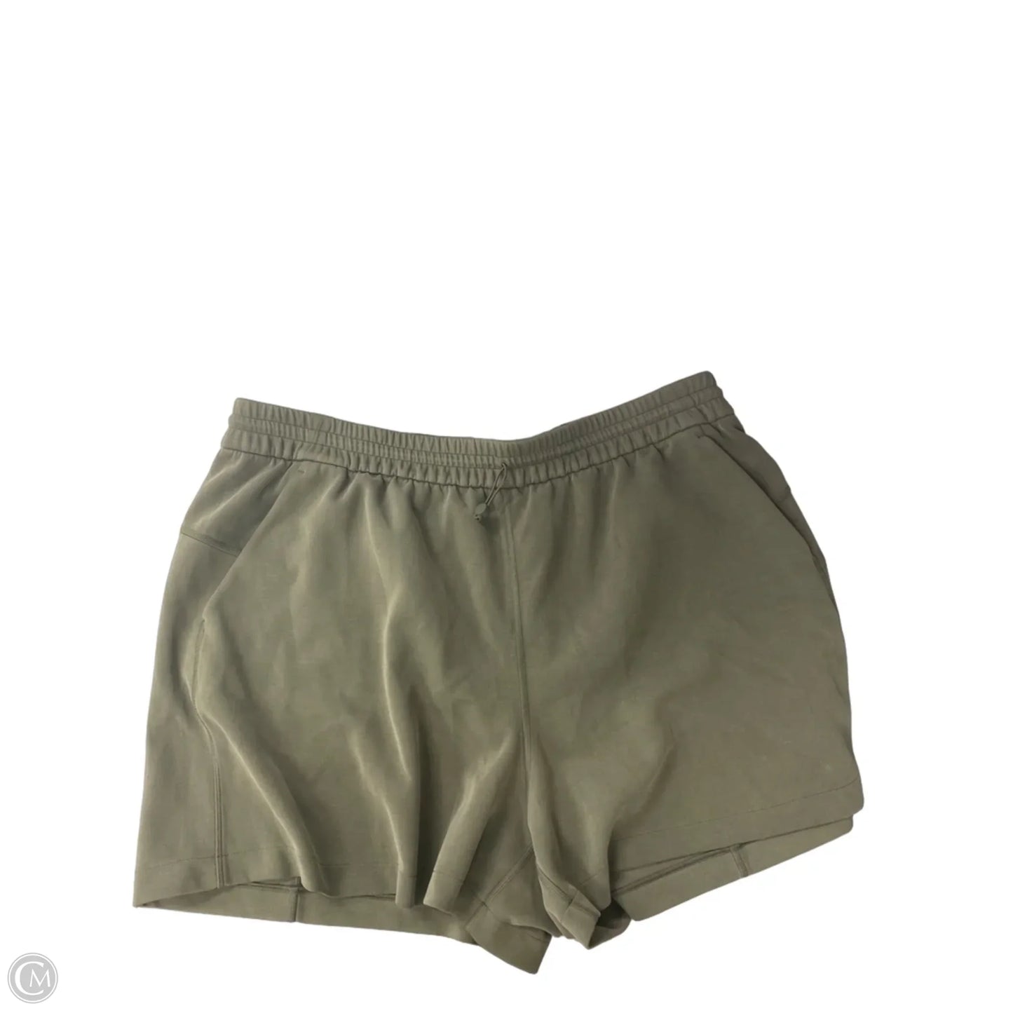 Athletic Shorts By Lululemon In Green, Size: 18