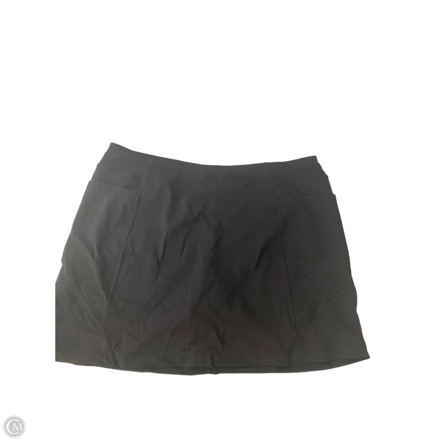 Athletic Skort By Athleta In Black, Size: 1x