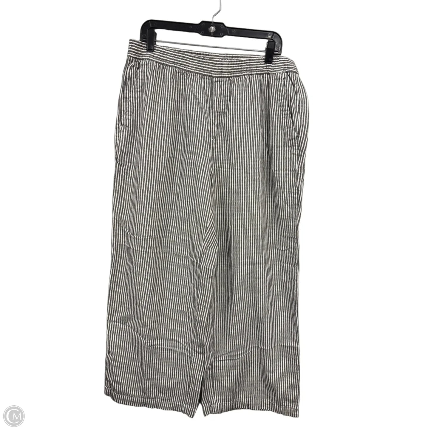 Pants Wide Leg By Old Navy In Striped Pattern, Size: Xl