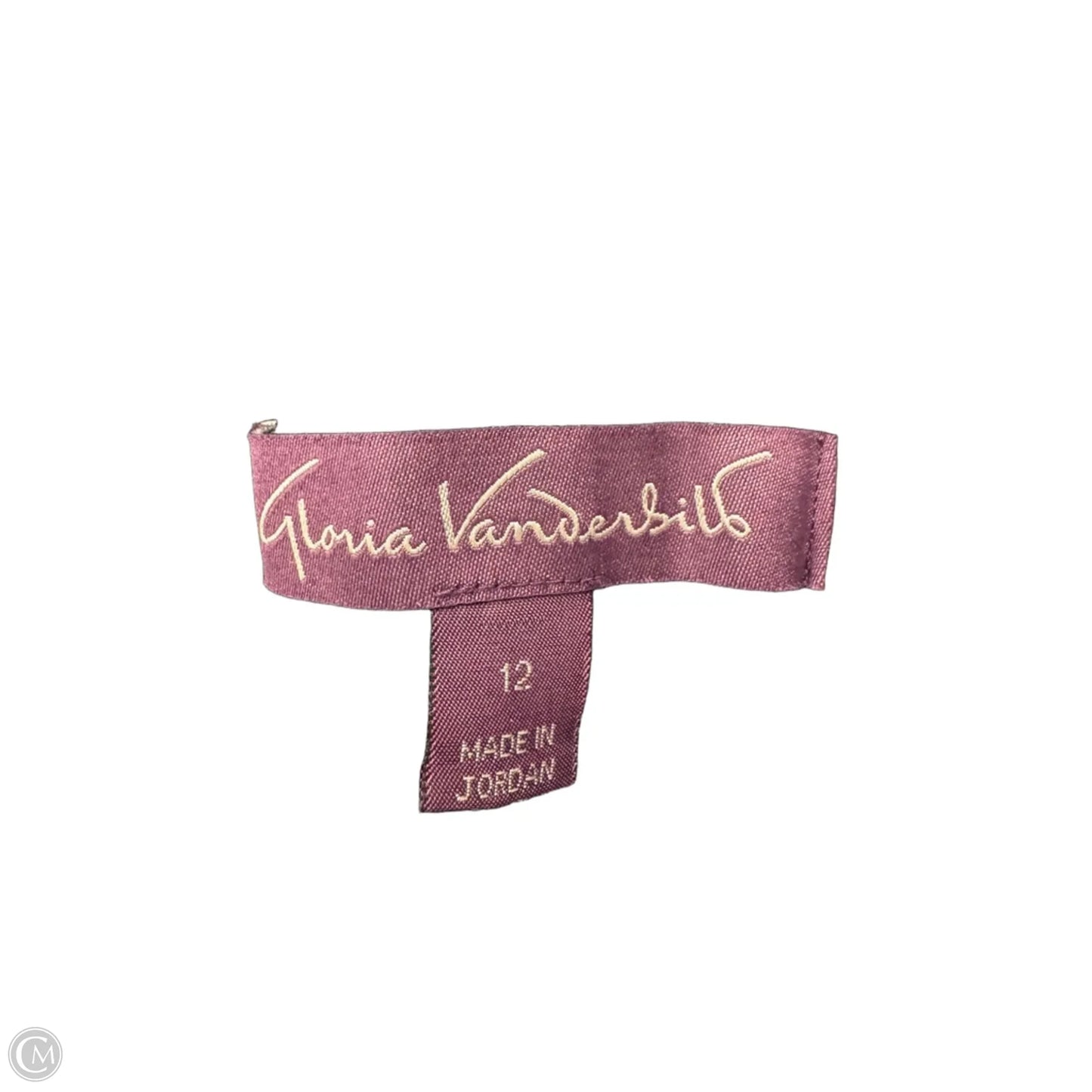 Jeans Wide Leg By Gloria Vanderbilt In Blue, Size: 12