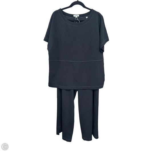 Pants Set 2pc By Max Studio In Black, Size: Xl