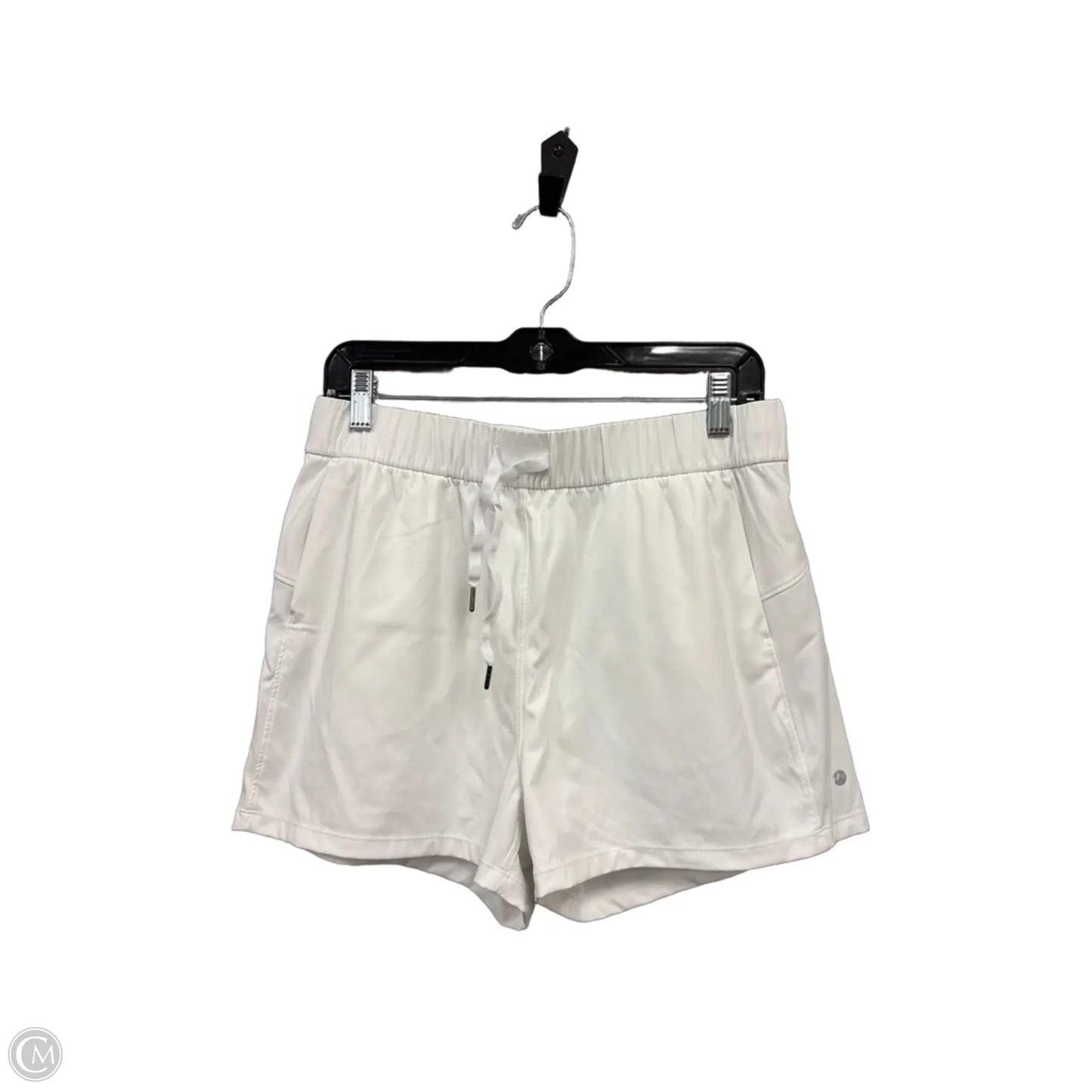 Athletic Shorts By Clothes Mentor In White, Size: M