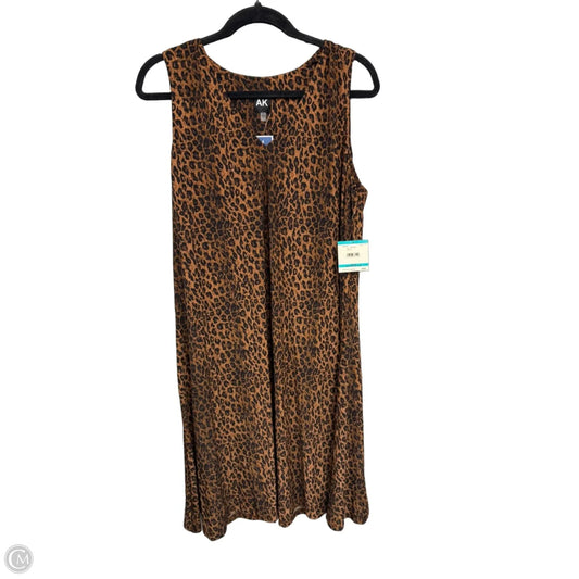 Dress Casual Short By Clothes Mentor In Black & Brown, Size: 16