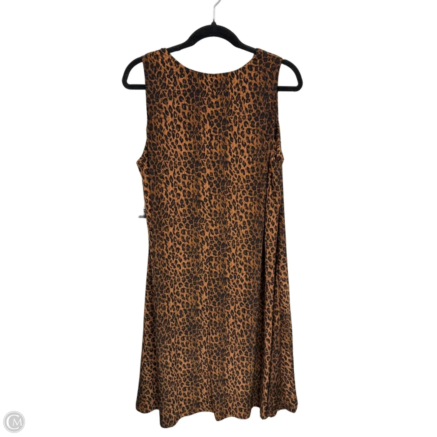 Dress Casual Short By Clothes Mentor In Black & Brown, Size: 16