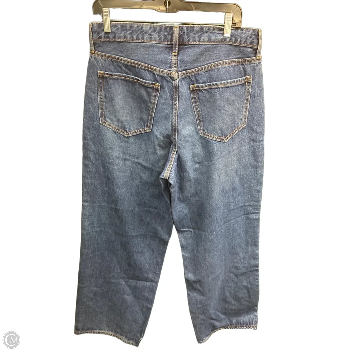 Jeans Wide Leg By Old Navy In Blue, Size: 12