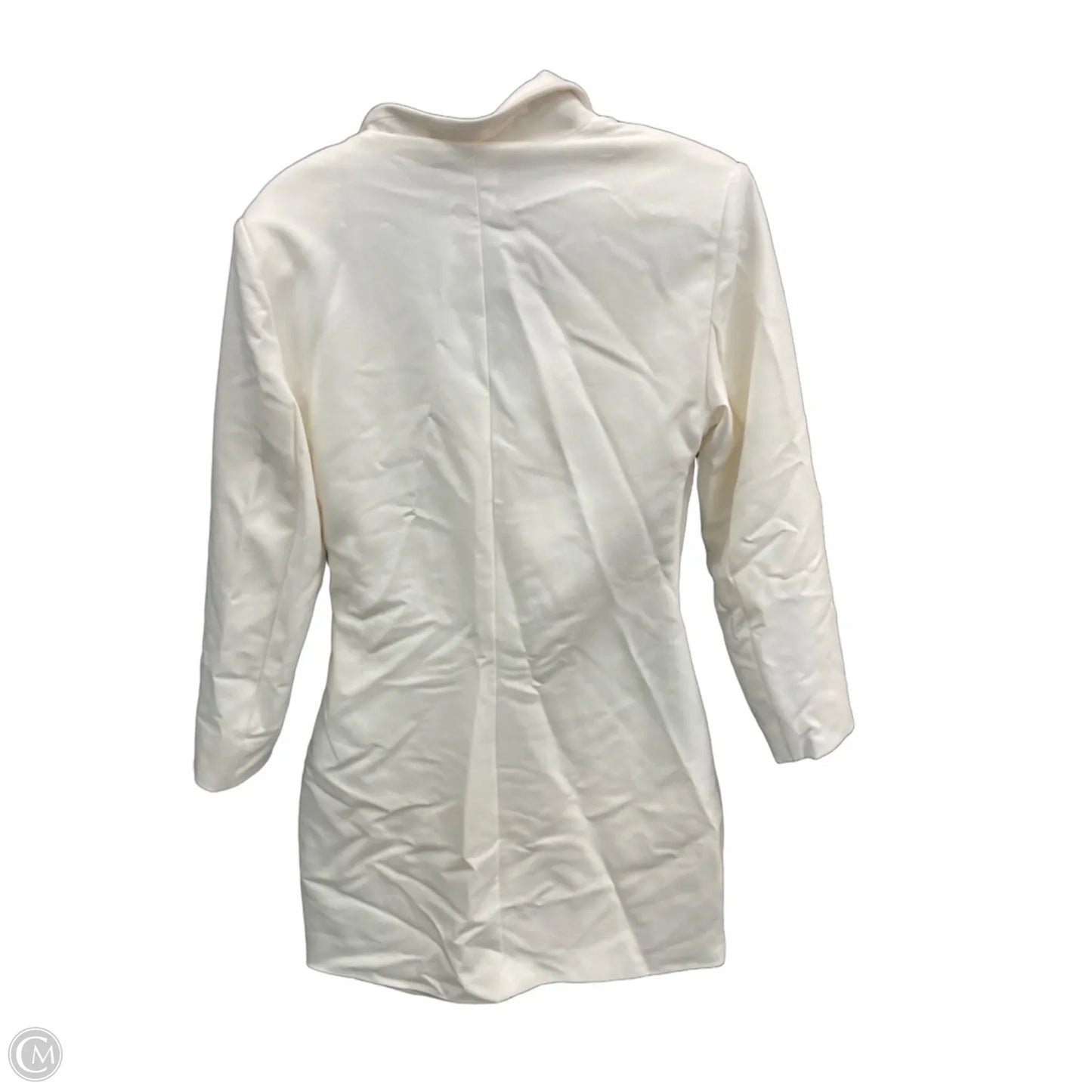 Dress Casual Short By Abercrombie And Fitch In Cream, Size: M