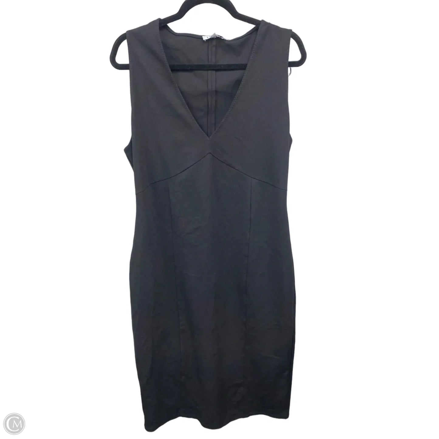 Dress Casual Midi By Clothes Mentor In Black, Size: Xl