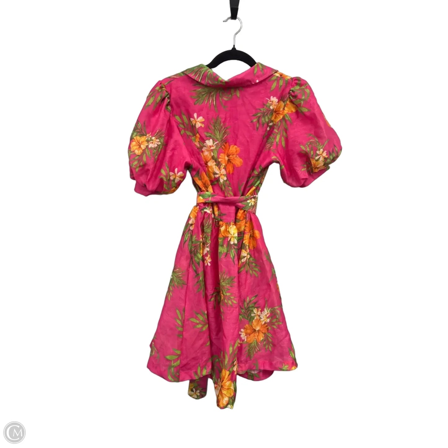 Dress Party Short By Flying Tomato In Pink & Yellow, Size: S