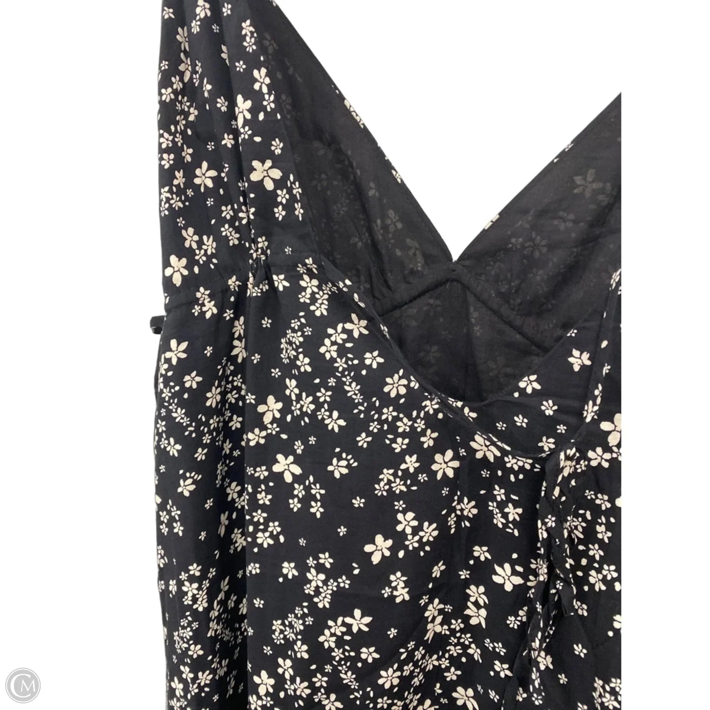 Dress Casual Maxi By Haani In Black & Cream, Size: L